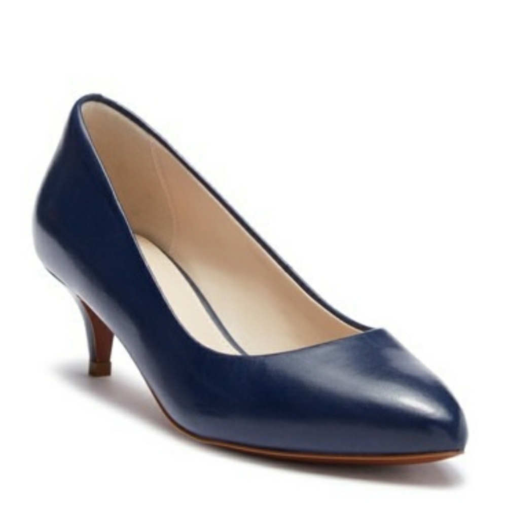 Cole Haan | Quincy Kitten Heel Pump
Marine Blue